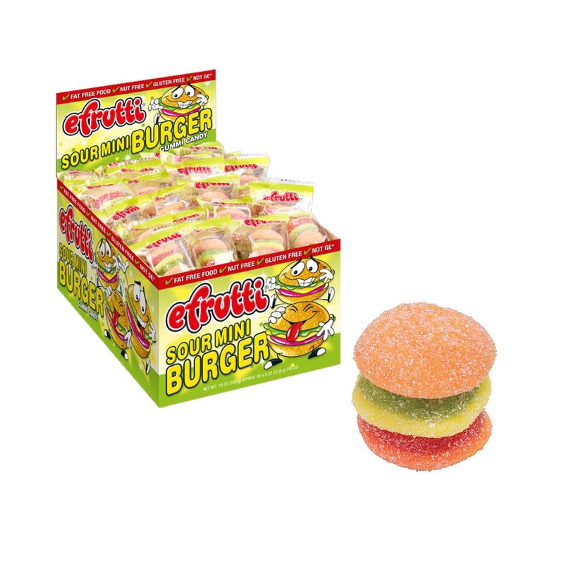 Gummi Mini Burger Sour