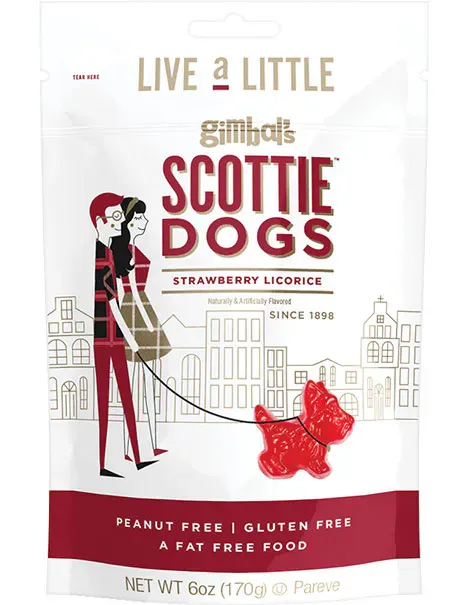 Gimbal&#39;s Scottie Dogs Strawberry