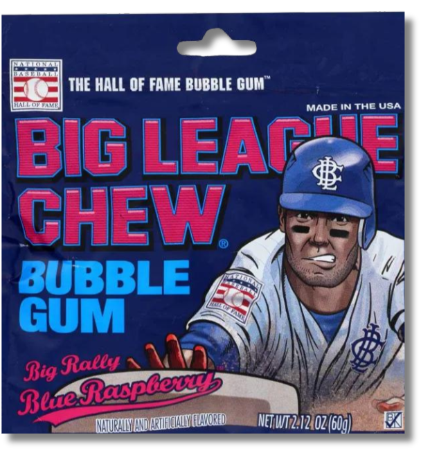 Big League Chew Blue Raspberry