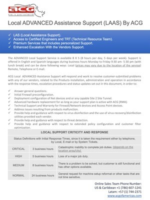 Local ADVANCED Assistance Support (LAAS) (Price per Hour)