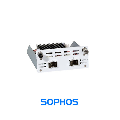 Sophos 2 port 10GbE SFP+ FleXi Port module (for SG/XG 2xx/3xx/4xx only)