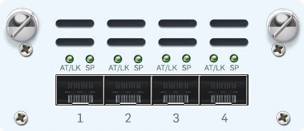 Sophos 4 port 10GbE SFP+ FleXi Port module (for SG/XG 2xx/3xx/4xx all revs)
