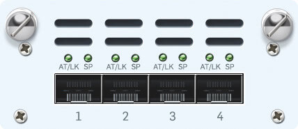 Sophos 4 port GbE copper - 2 Bypass groups FleXi Port module (for XG 2xx/3xx/4xx only)