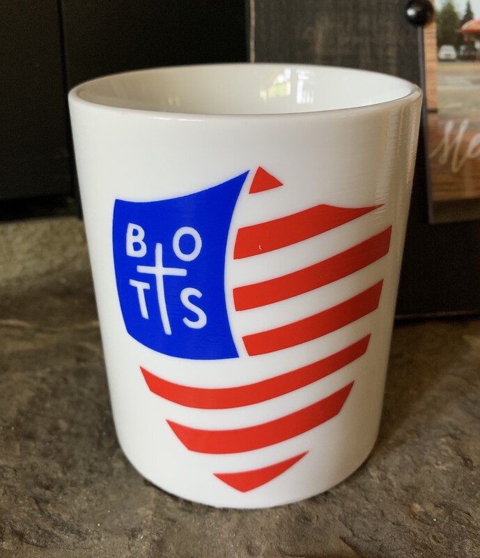 PATRIOTIC COFFEE MUG