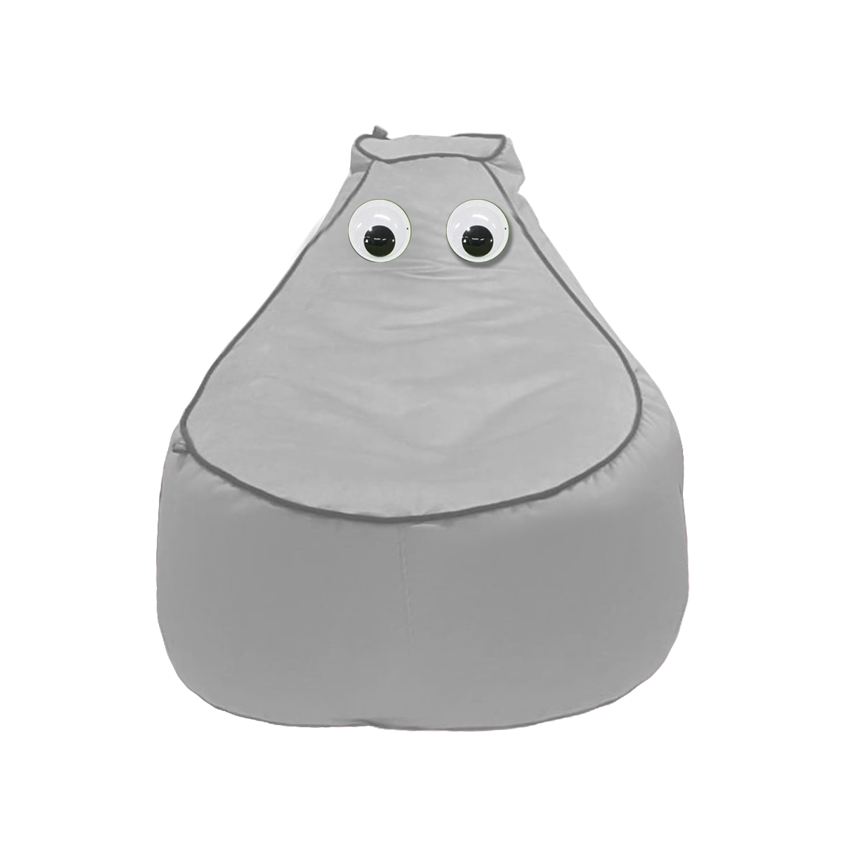 פוף ילדים אפור