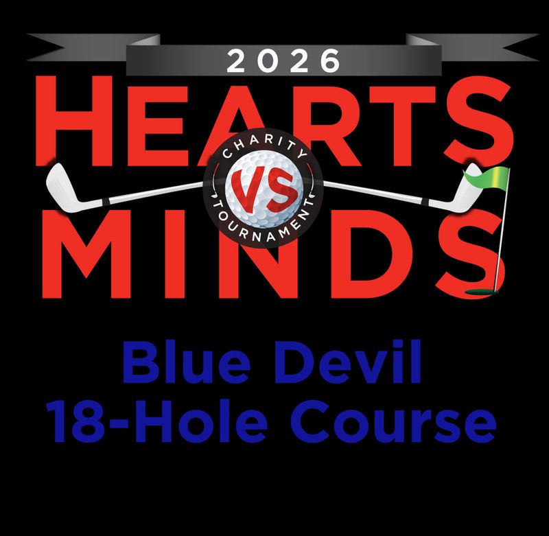 Hearts vs Minds Charity Tournament 4SOME REGISTRATION ONLY- Blue Devil