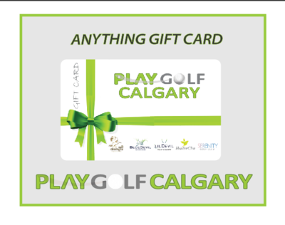 Play Golf Calgary Anything Gift Card 00079