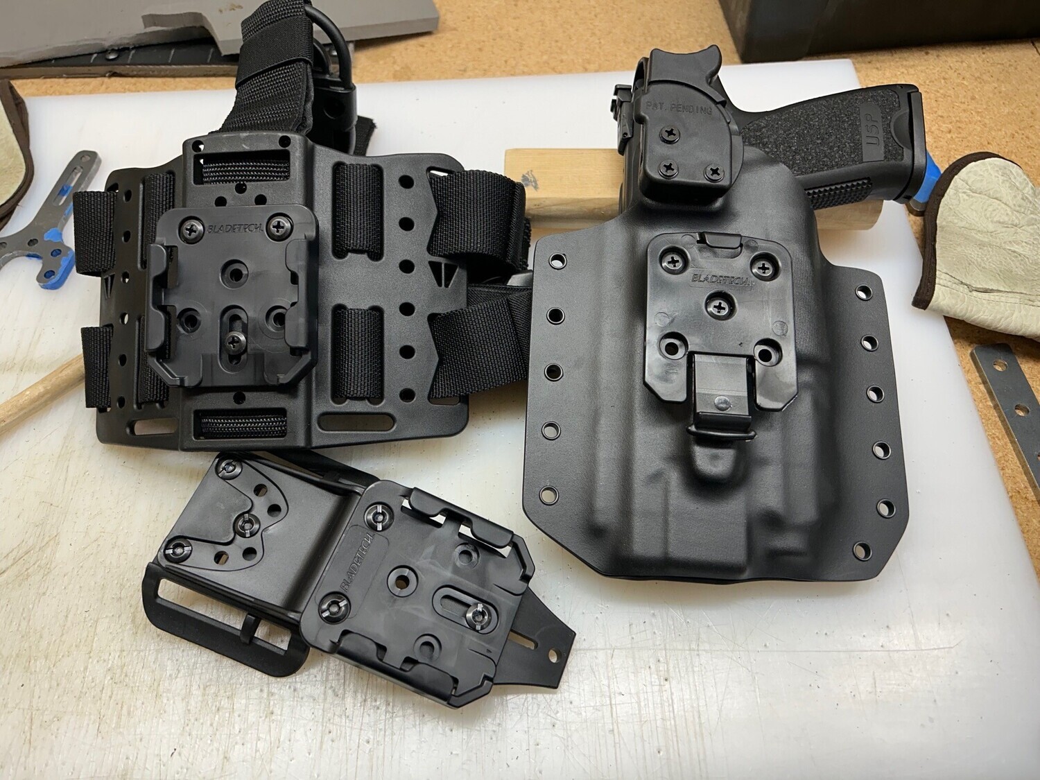 OWB Custom Holster (Drop, Offset, LE Approved)