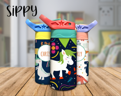 Kids Sippy Waterbottle Templates