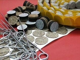 Komplettsatz: Filze und Federn (30, andere Anzahl wählbar) Komplettsatz: Filze und Federn (30, andere Anzahl wählbar)