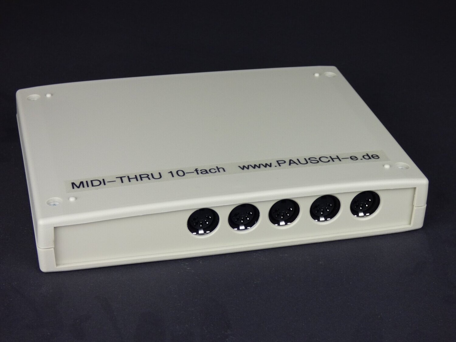 MIDI-Verteiler (Midi-THRU, 10-fach) MIDI-Verteiler (Midi-THRU, 10-fach)