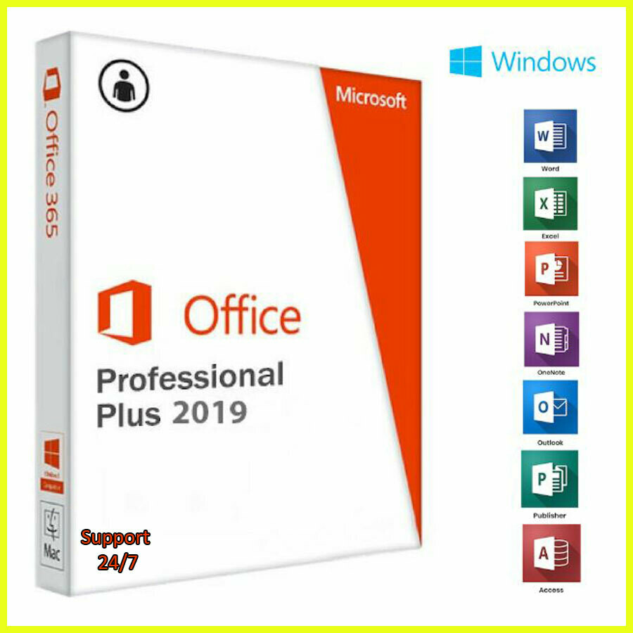 ✅ Microsoft Office 2019 Pro Plus 32/64 Bit Licence Key and Download INSTANT Delivery ✅
