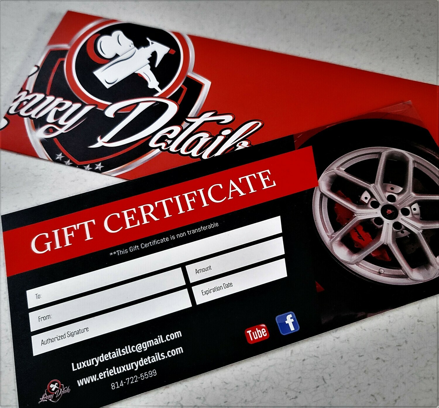 Luxury Details Gift Cards