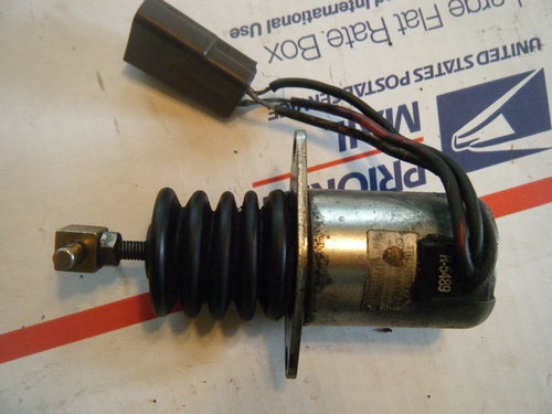 Yanmar 3-Cylinder Diesel Fuel Shut Off Solenoid