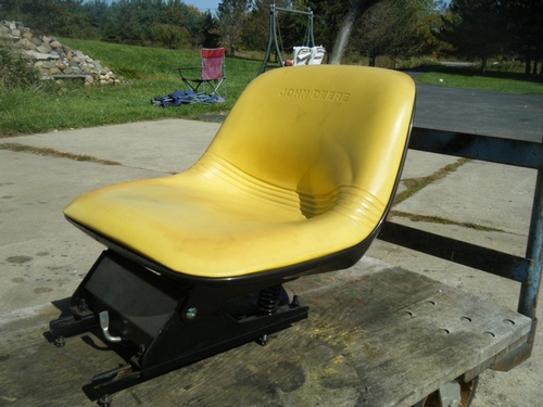 John Deere 320 Seat Assembly