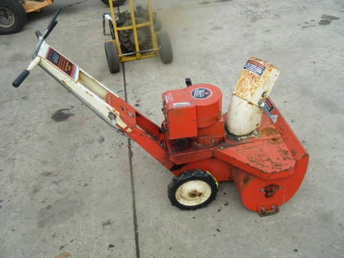 Montgomery Ward Walk Behind Snow Thrower