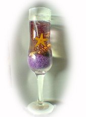 Stylish Purple Candle