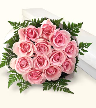 Pink Roses Bunch