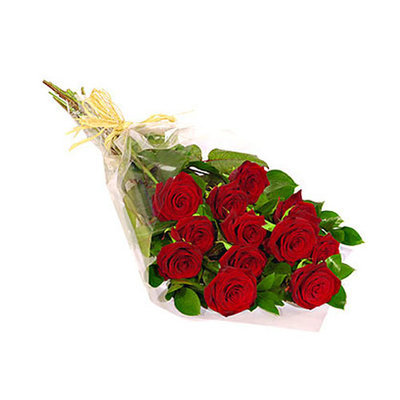 2 Dozen Red Roses Bunch