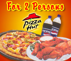Pizza Hut Deal for 2 Persons