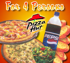 Pizza Hut Deal For 4 A