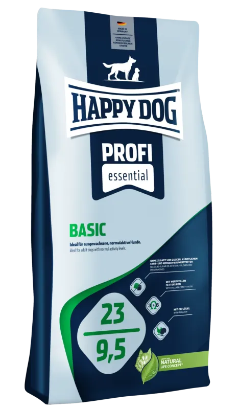 Happy Dog Profi-Line 23 - 9,5 basis - 20 kg. Rabat pris  fra 435 kr.