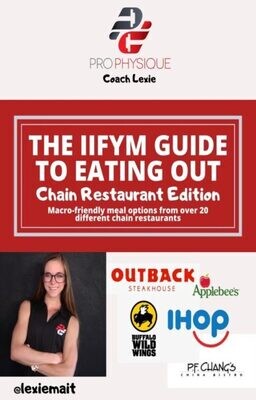 THE IIFYM GUIDE TO EATING OUT