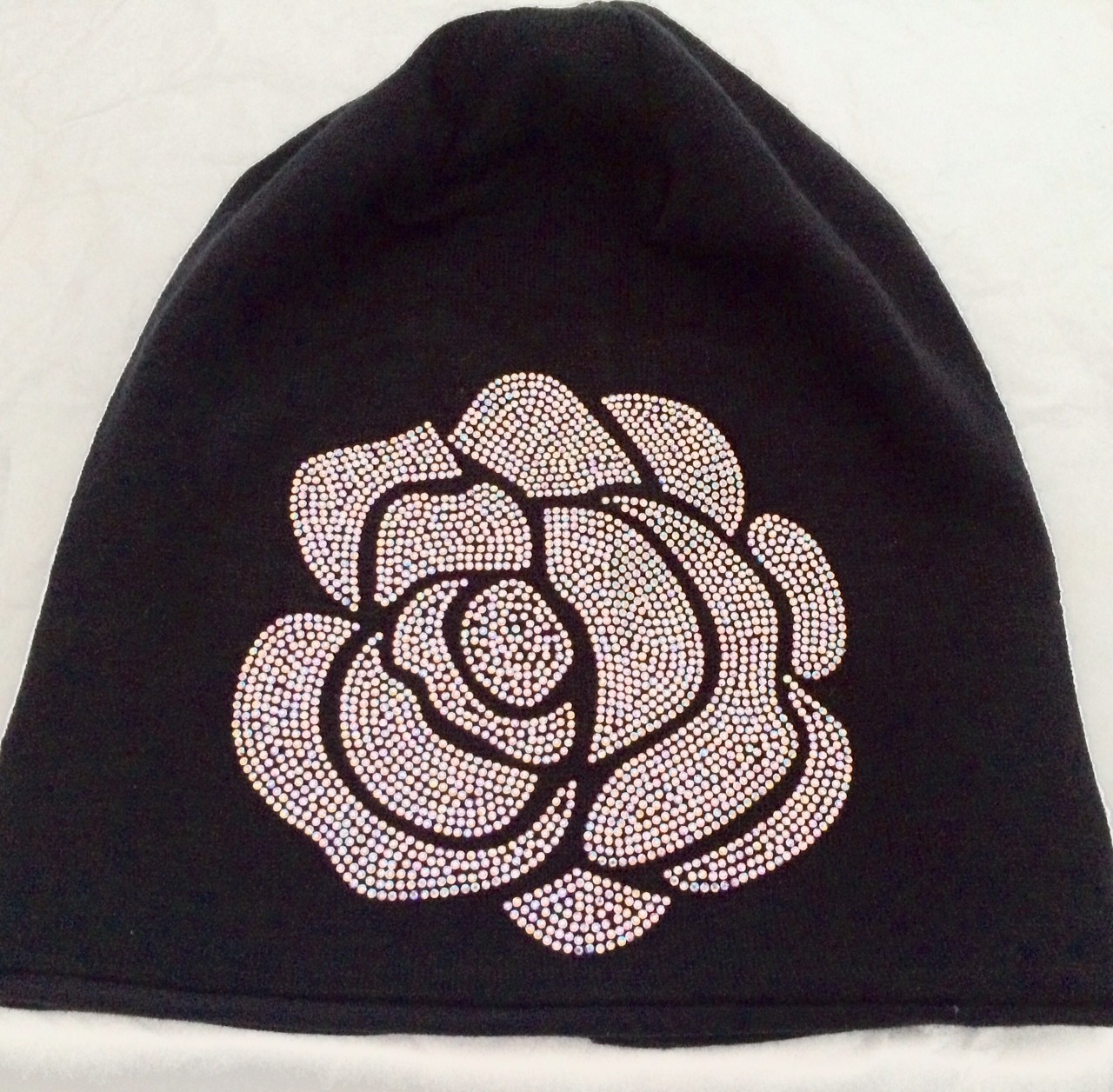 Black Rose Beanie