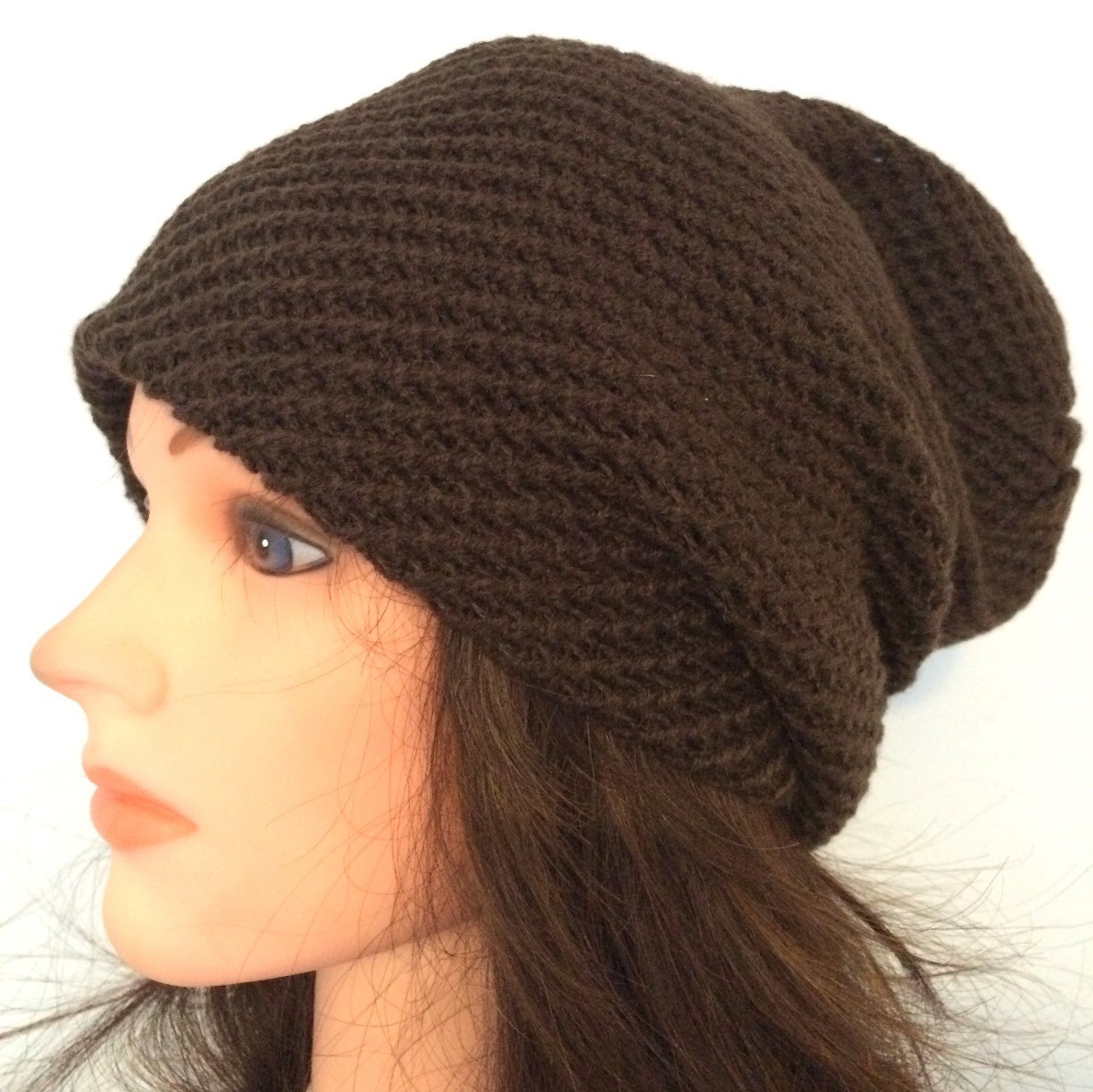 Brown slouchy hat/beret