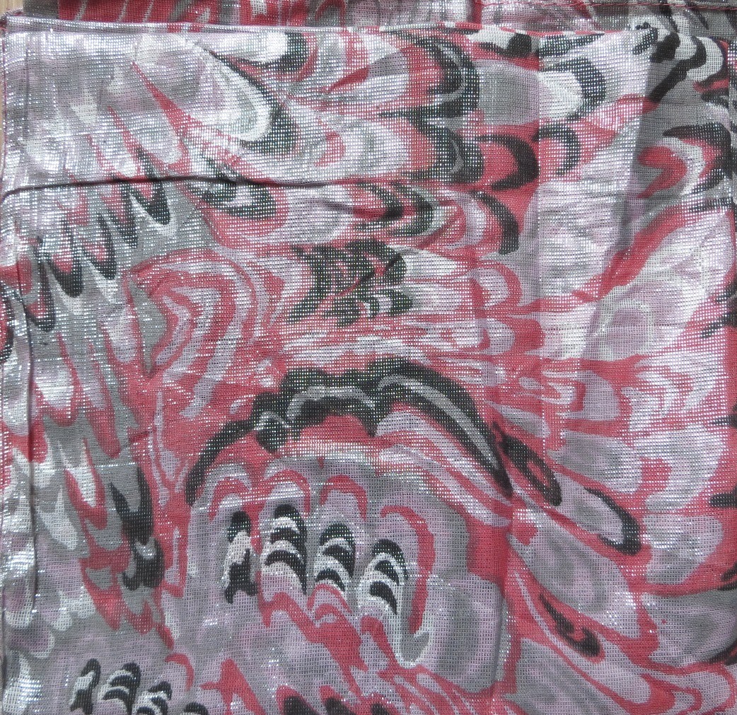 Coral pink beach day shimmer tichel
