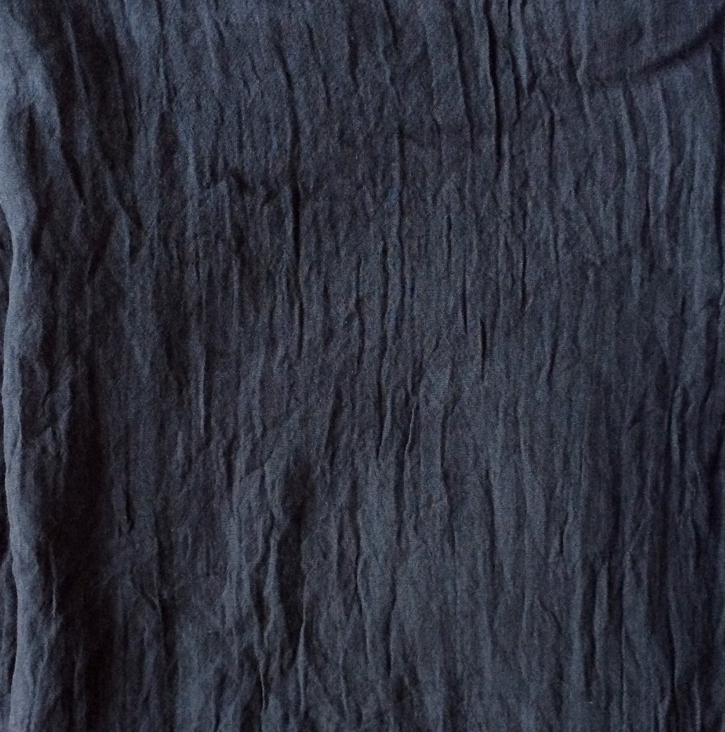 Black solid color tichel