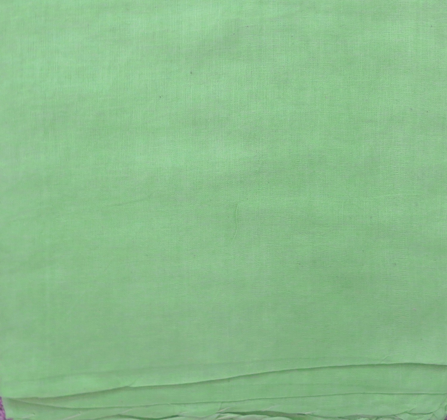 Pistachio green solid color cotton tichel headscarve