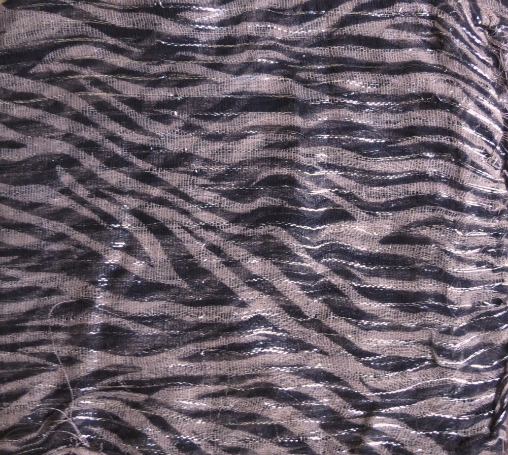 Pale Taupe basic animal print tichel