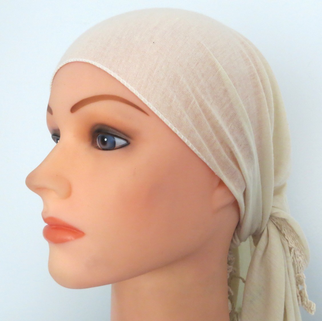 Cream comfortable bandana