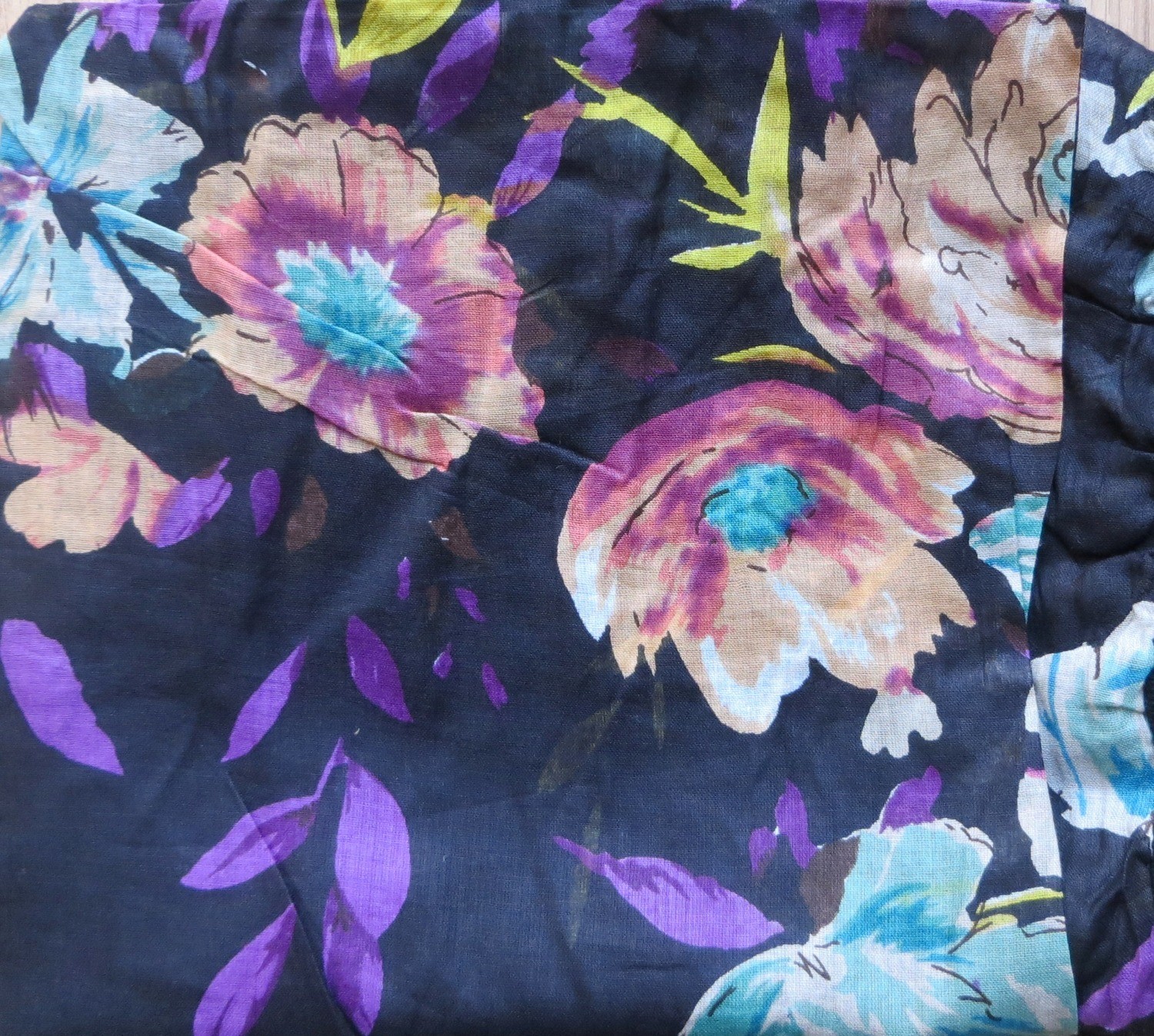 Snazzy tichel black with other colors
