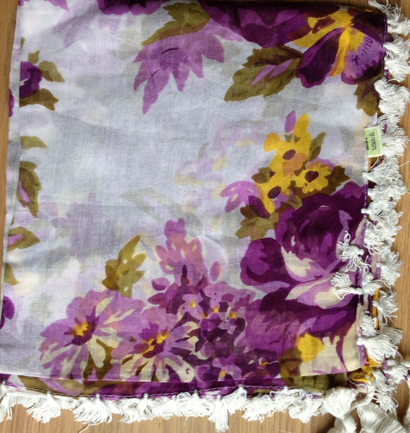 Purple and yellow