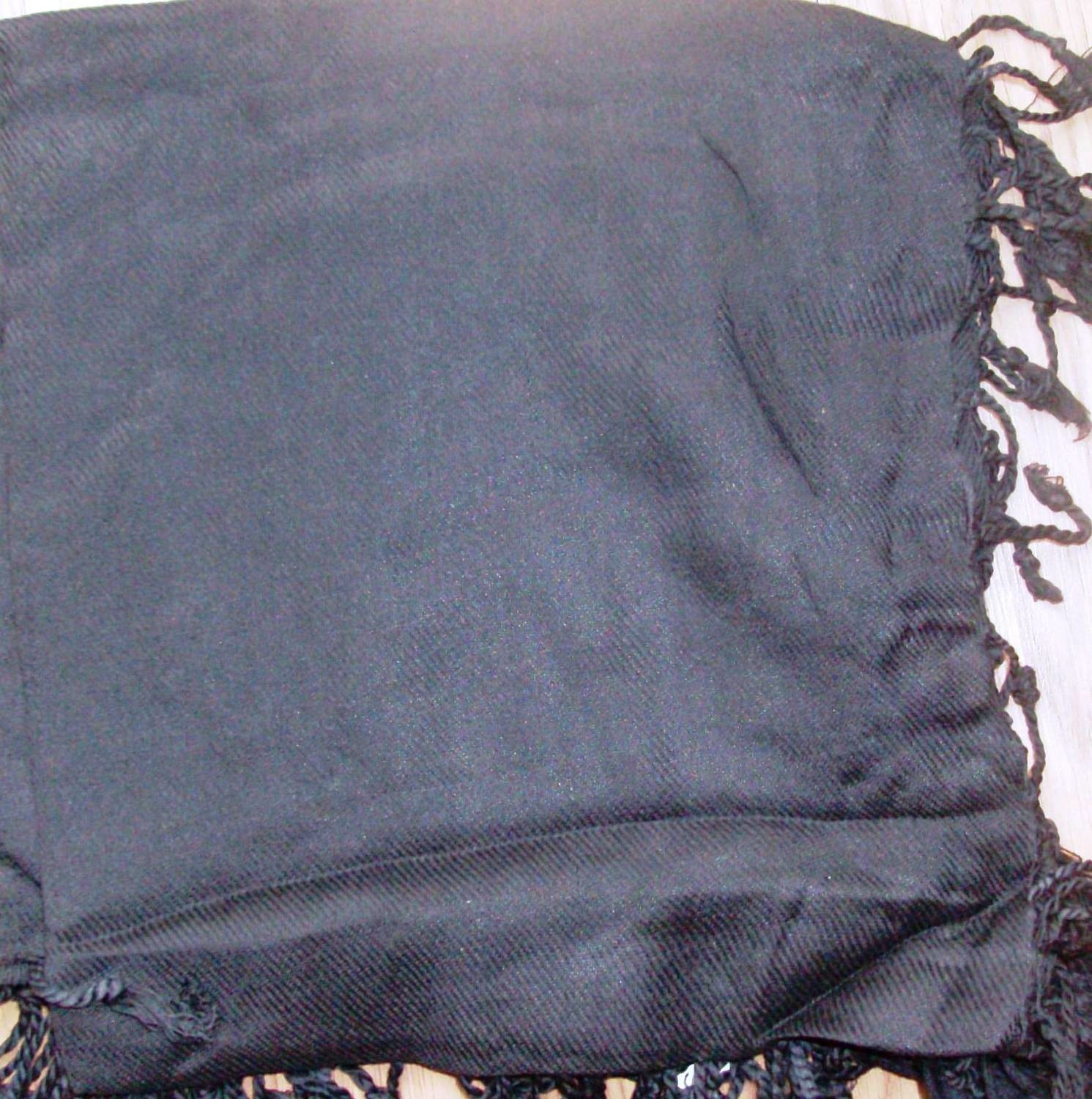 Quilted tichel black