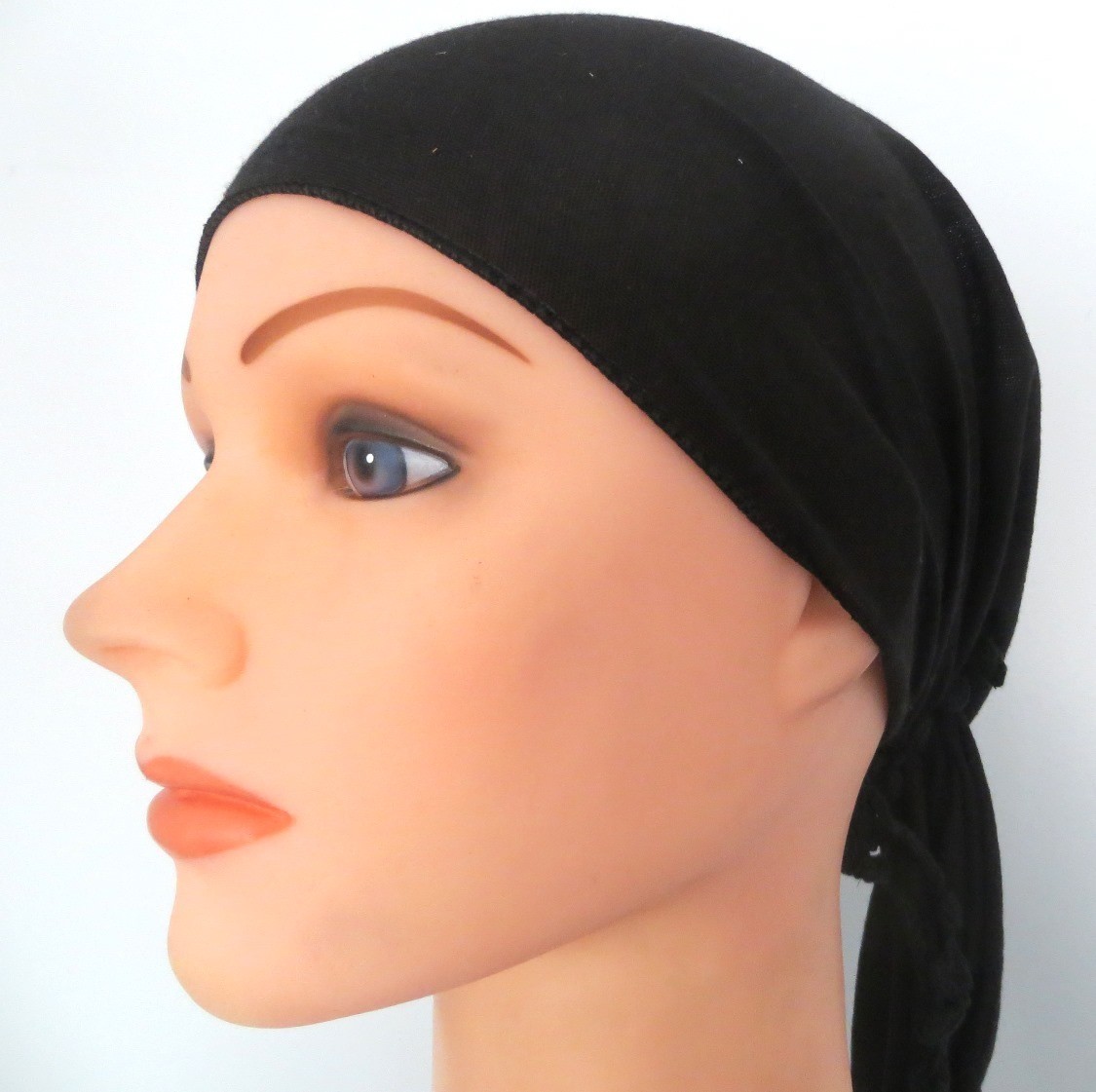 Black comfortable bandana