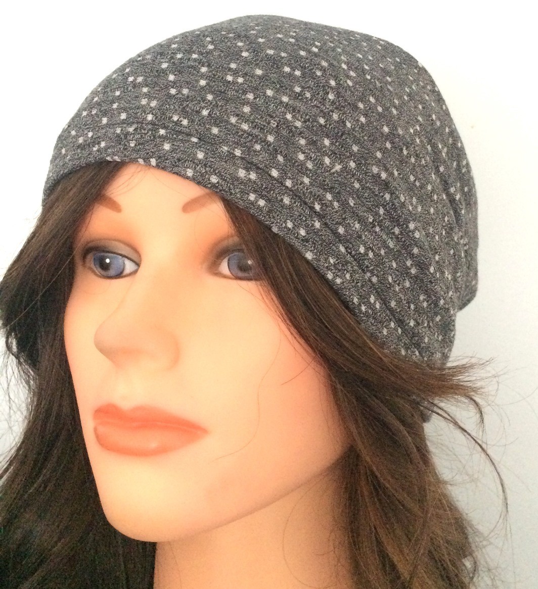 Gray dotted pattern summer slouchy