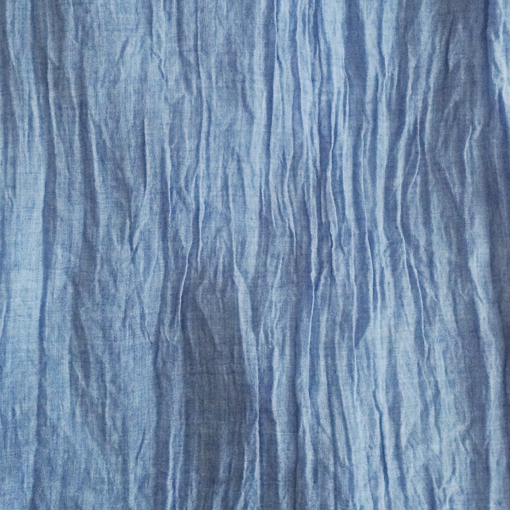 Light blue solid color tichel
