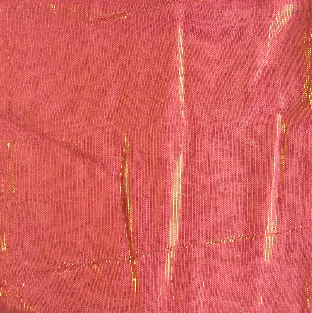 Hot pink solid shimmer tichel