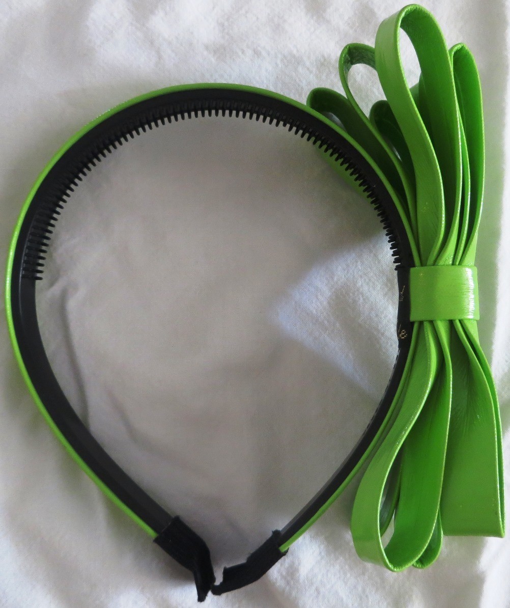 Green Spring bright headband