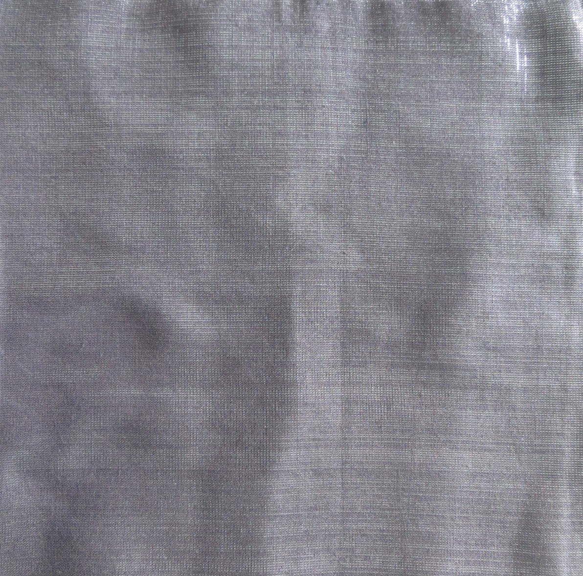 Shimmering solid tichel medium gray
