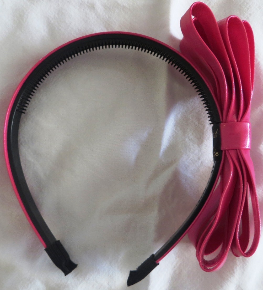 Pink Spring bright headband