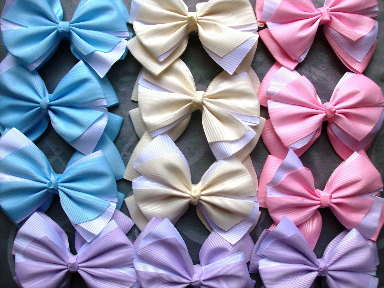 Layered bows