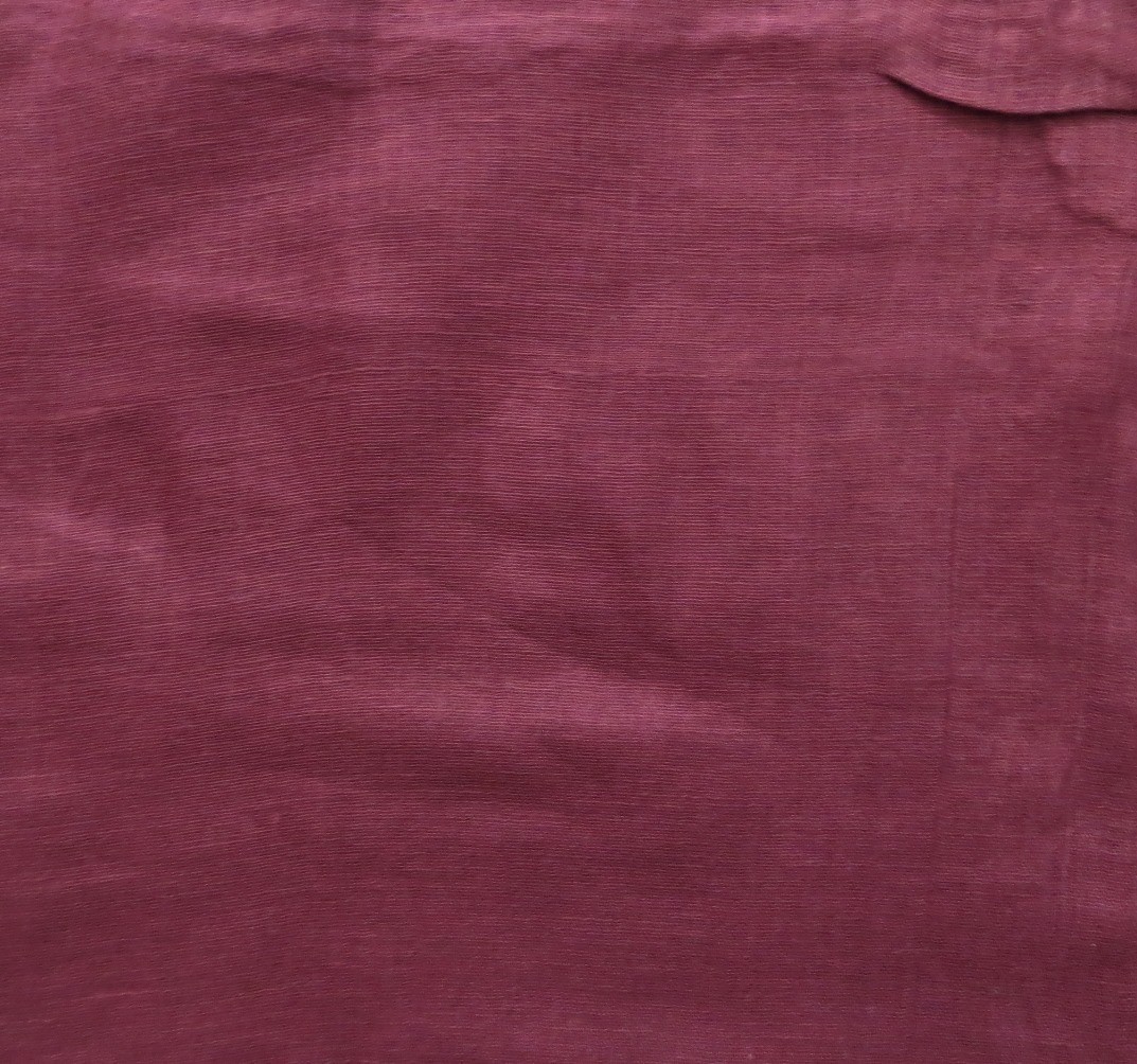 Plum solid color cotton tichel headscarve
