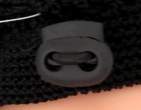 Longer  crocheted snood