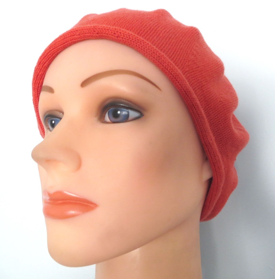 Cotton beret orange