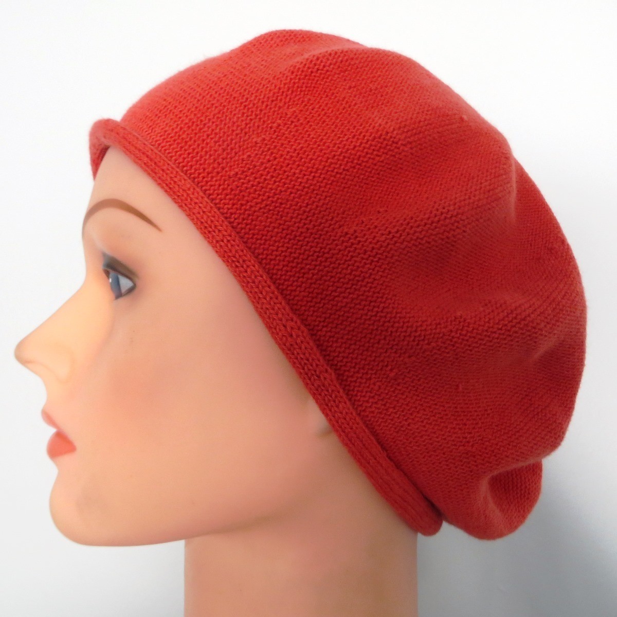 Cotton beret orange