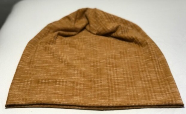 Golden brown soft cotton Beanie